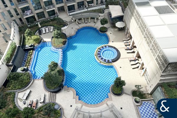 Fully Upgraded | Pool View | 2 Bedroom